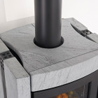 Salamandra a lenha Ester com Forno Evo - Nórdica & Extraflame